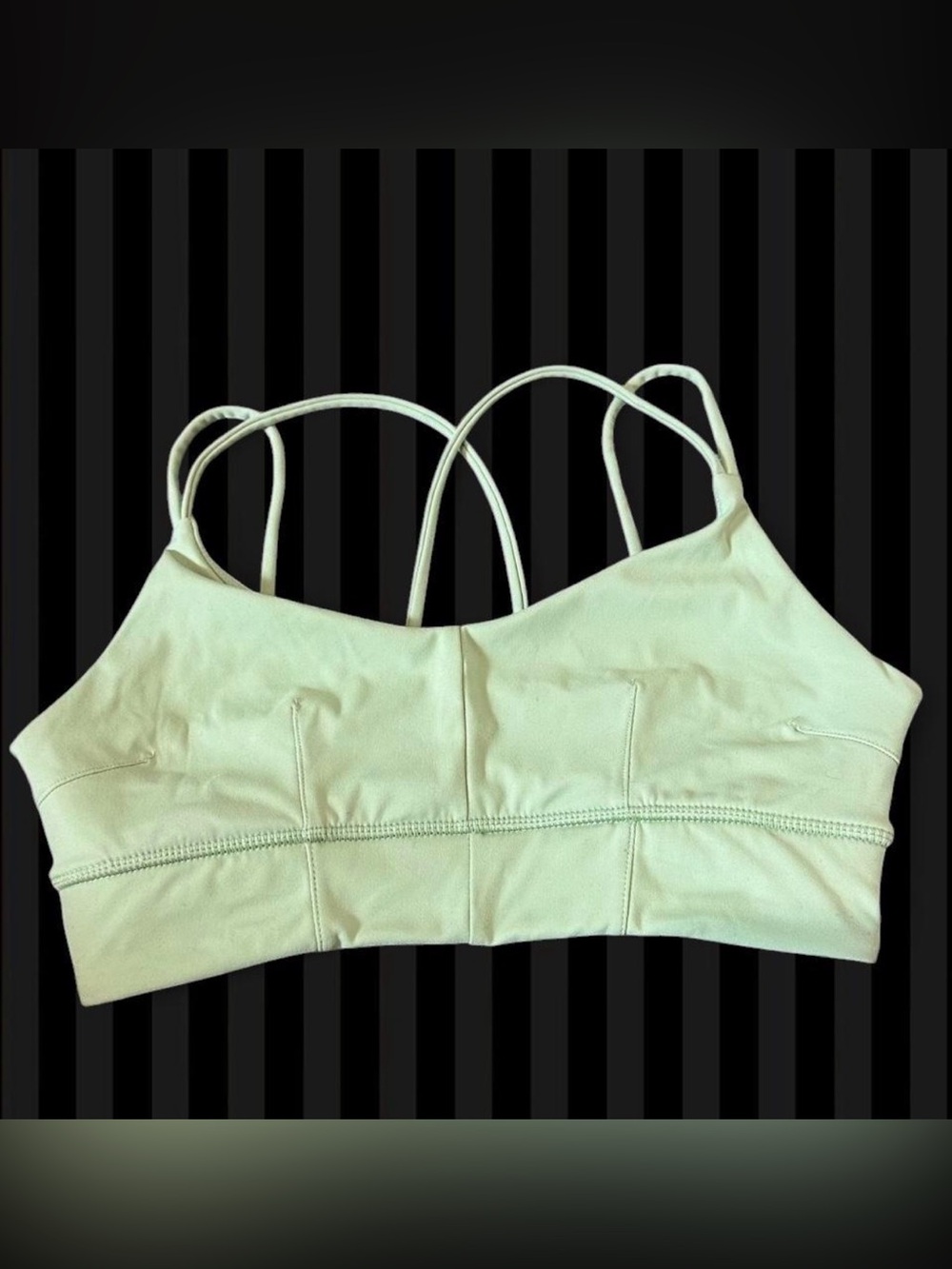 YoungLA Mint Green Double-Strap Sports Bralette